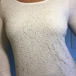 White lace blouse
